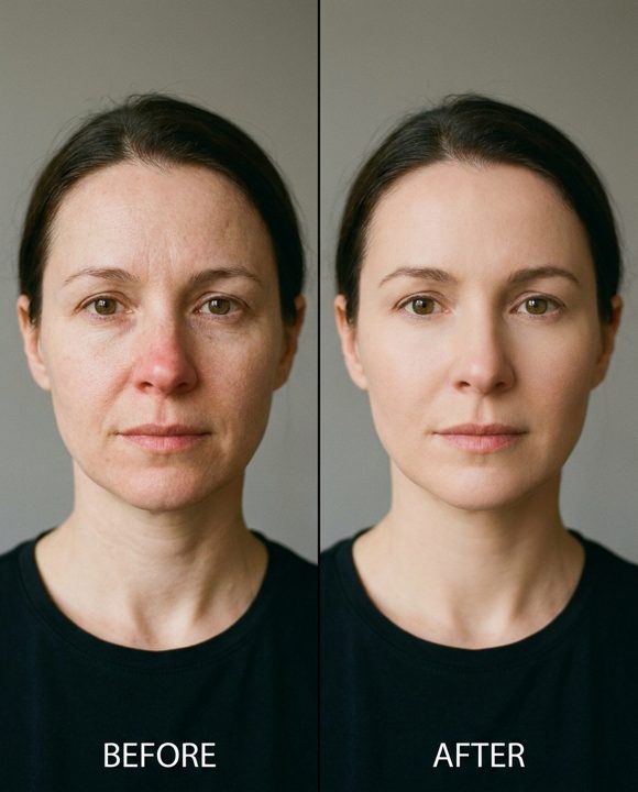 Pred a po v jednom zábere, vygenerované modelom nano-banana-pro